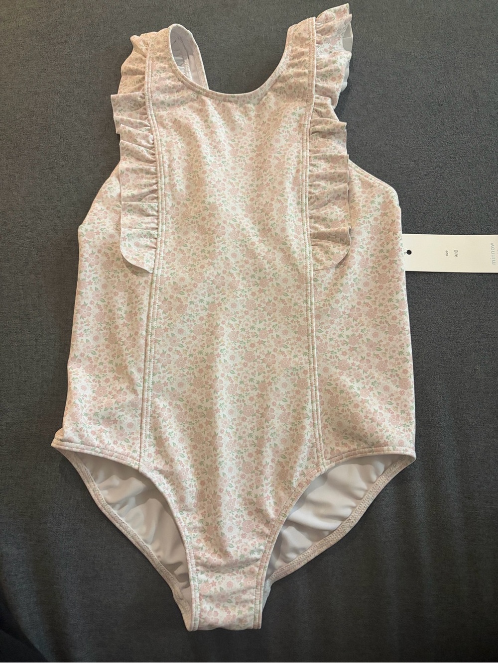Minnow Antique Floral One Piece NWT